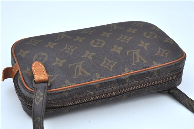 Auth Louis Vuitton Monogram Marly Bandouliere Shoulder Cross Bag M51828 LV J8472