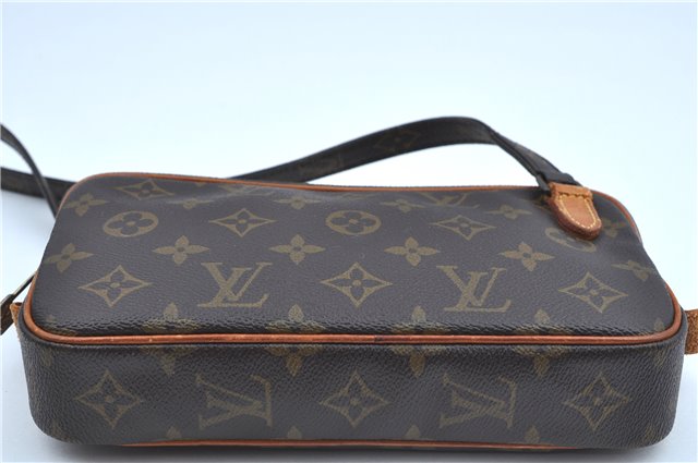 Auth Louis Vuitton Monogram Marly Bandouliere Shoulder Cross Bag M51828 LV J8472