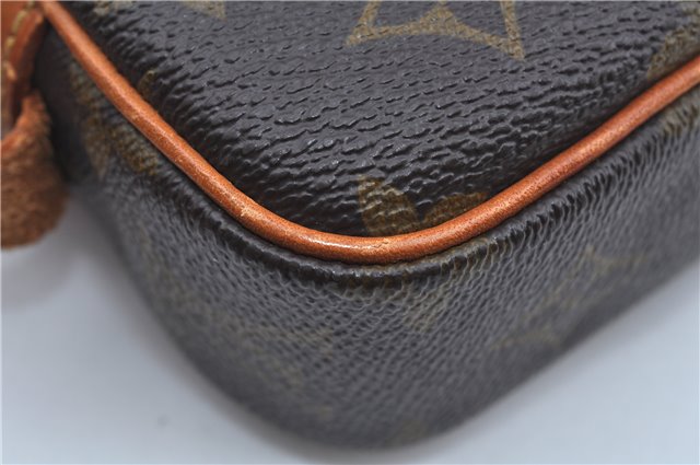 Auth Louis Vuitton Monogram Marly Bandouliere Shoulder Cross Bag M51828 LV J8472