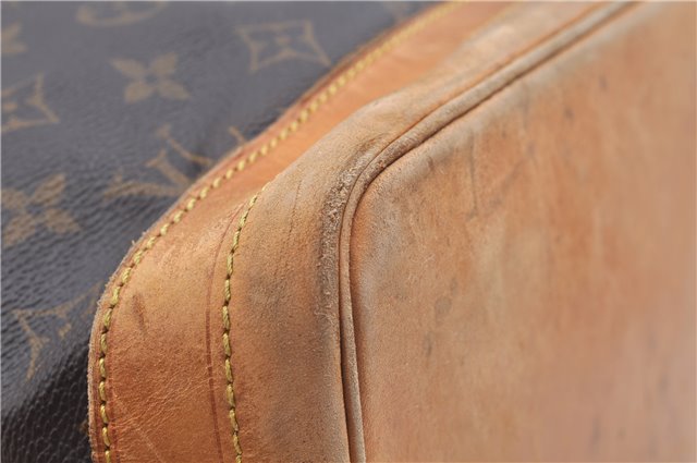 Authentic Louis Vuitton Monogram Noe Shoulder Drawstring Bag M42224 LV J8484