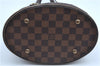Authentic Louis Vuitton Damier Marais Bucket Shoulder Tote Bag N42240 LV J8485
