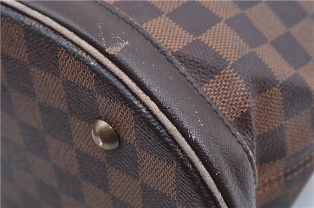 Authentic Louis Vuitton Damier Marais Bucket Shoulder Tote Bag N42240 LV J8485