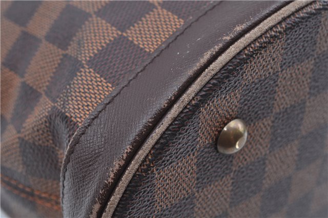 Authentic Louis Vuitton Damier Marais Bucket Shoulder Tote Bag N42240 LV J8485