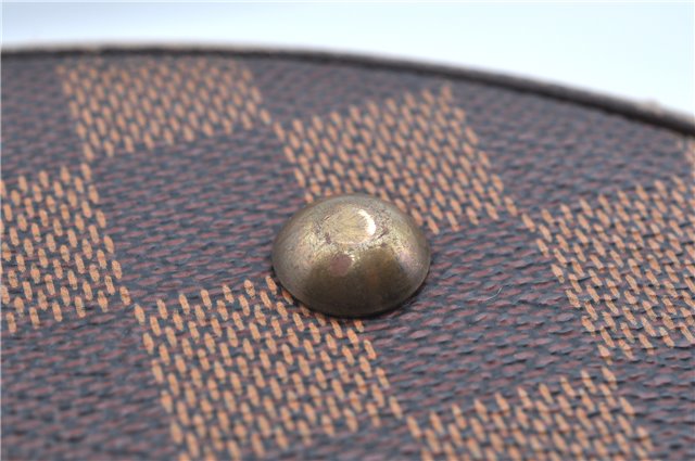 Authentic Louis Vuitton Damier Marais Bucket Shoulder Tote Bag N42240 LV J8485