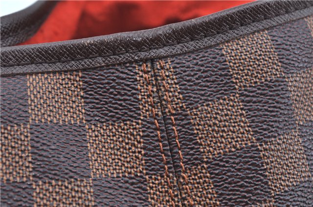 Authentic Louis Vuitton Damier Marais Bucket Shoulder Tote Bag N42240 LV J8485