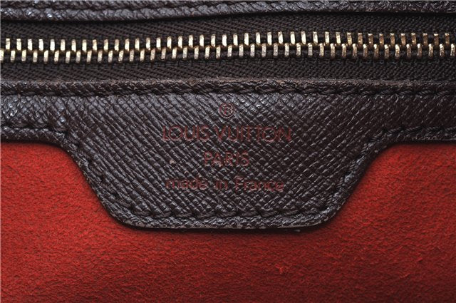 Authentic Louis Vuitton Damier Marais Bucket Shoulder Tote Bag N42240 LV J8485