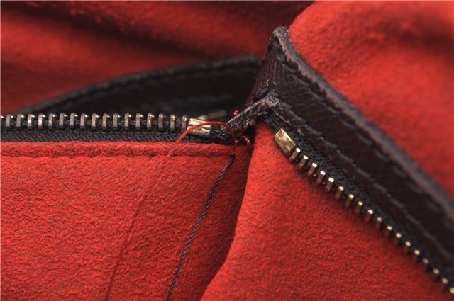 Authentic Louis Vuitton Damier Marais Bucket Shoulder Tote Bag N42240 LV J8485