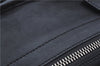 Authentic BURBERRY Vintage Leather 2Way Shoulder Hand Bag Purse Black J8488