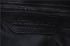 Authentic BURBERRY Vintage Leather 2Way Shoulder Hand Bag Purse Black J8488