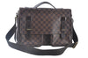 Authentic Louis Vuitton Damier Broadway 2Way Shoulder Hand Bag N42270 LV J8489