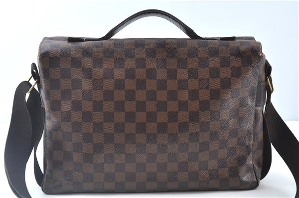 Authentic Louis Vuitton Damier Broadway 2Way Shoulder Hand Bag N42270 LV J8489