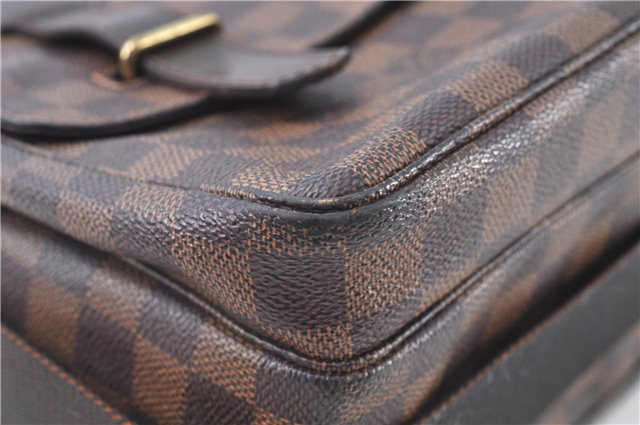 Authentic Louis Vuitton Damier Broadway 2Way Shoulder Hand Bag N42270 LV J8489