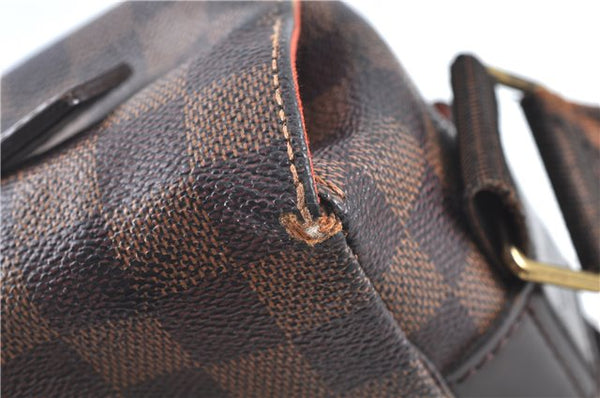 Authentic Louis Vuitton Damier Broadway 2Way Shoulder Hand Bag N42270 LV J8489