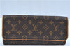 Authentic Louis Vuitton Monogram Pochette Twin GM Shoulder Bag M51852 LV J8491