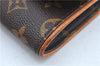 Authentic Louis Vuitton Monogram Pochette Twin GM Shoulder Bag M51852 LV J8491
