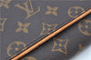 Authentic Louis Vuitton Monogram Pochette Twin GM Shoulder Bag M51852 LV J8491