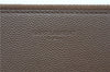 Authentic SAINT LAURENT Clutch Hand Bag Purse Leather 397294 Brown J8508