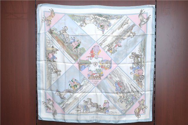 Authentic HERMES Carre 90 Scarf 