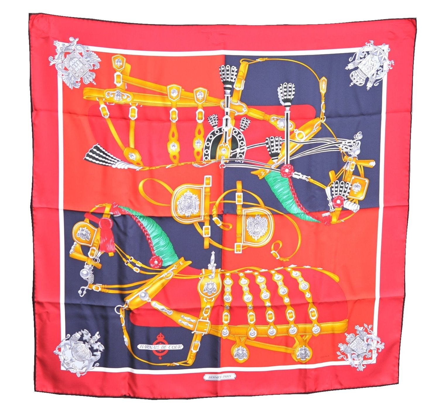 Authentic HERMES Carre 90 Scarf 