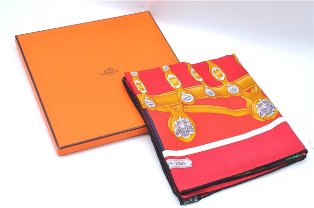 Authentic HERMES Carre 90 Scarf 