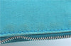 Authentic HERMES Bolide Pouch MiniMini Purse Canvas Leather Light Blue J8555