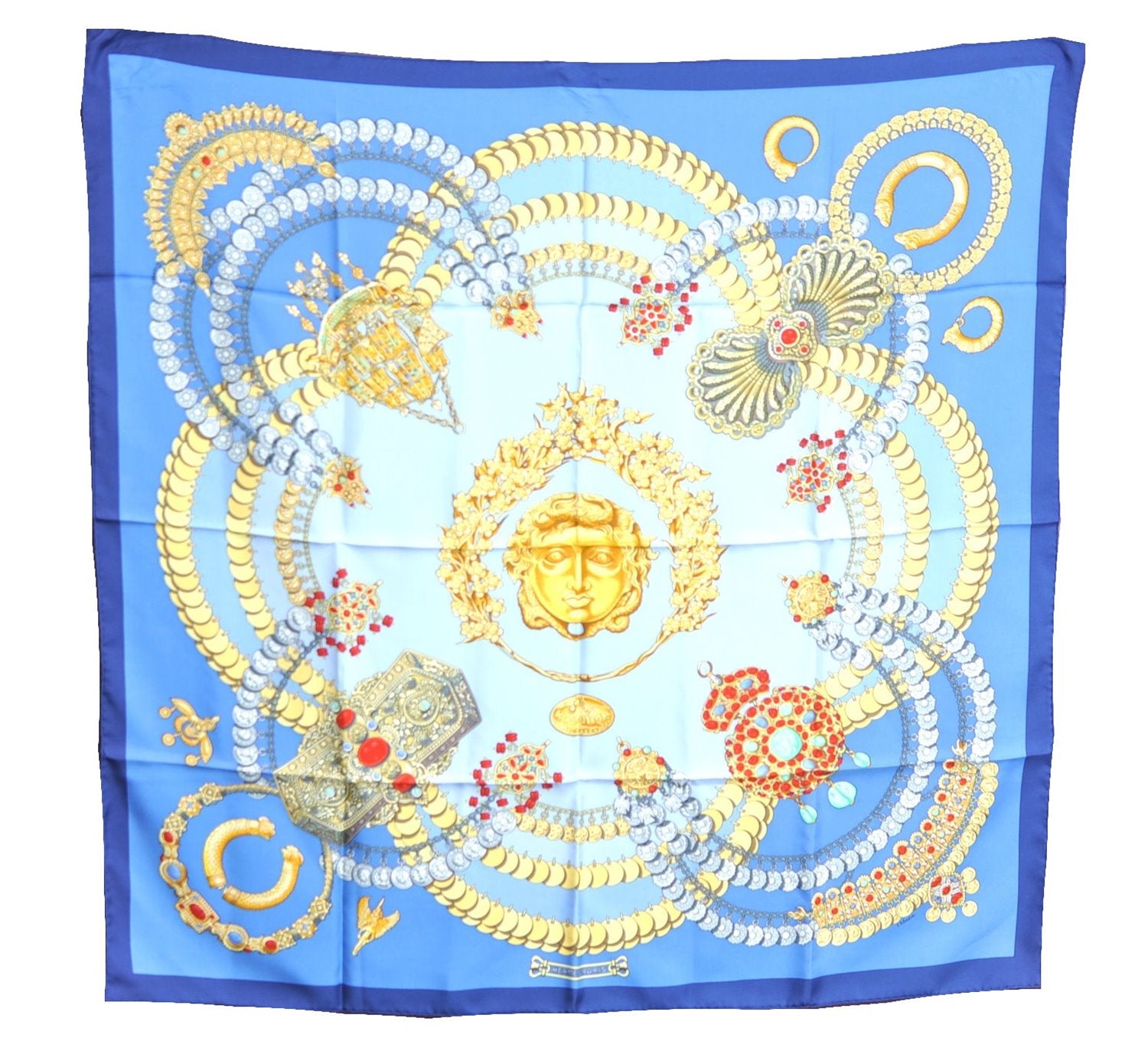 Authentic HERMES Carre 90 Scarf 