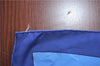 Authentic HERMES Carre 90 Scarf "KOSMIMA" Silk Blue J8643