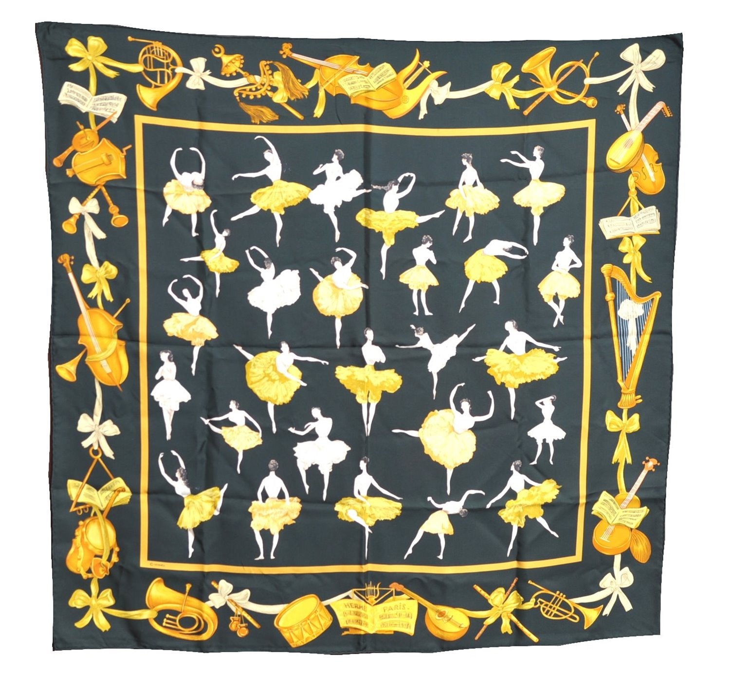 Authentic HERMES Carre 90 Scarf 