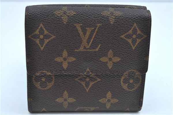 Authentic Louis Vuitton Monogram Portefeuille Elise Wallet Purse M61654 LV J8658