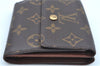 Authentic Louis Vuitton Monogram Portefeuille Elise Wallet Purse M61654 LV J8658