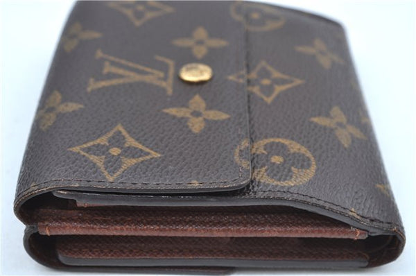 Authentic Louis Vuitton Monogram Portefeuille Elise Wallet Purse M61654 LV J8658