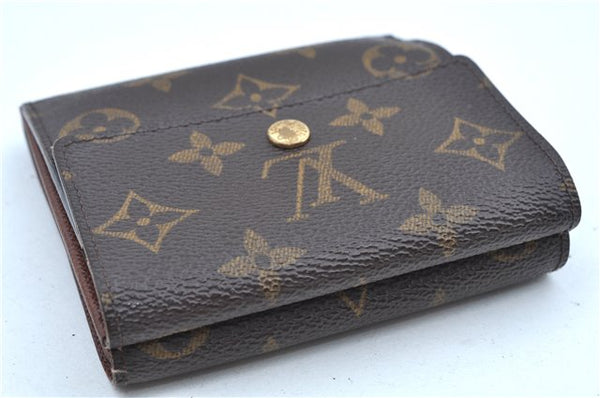 Authentic Louis Vuitton Monogram Portefeuille Elise Wallet Purse M61654 LV J8658