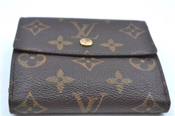 Authentic Louis Vuitton Monogram Portefeuille Elise Wallet Purse M61654 LV J8658