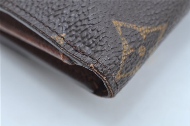 Authentic Louis Vuitton Monogram Portefeuille Elise Wallet Purse M61654 LV J8658