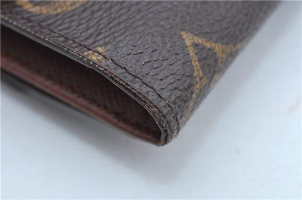 Authentic Louis Vuitton Monogram Portefeuille Elise Wallet Purse M61654 LV J8658