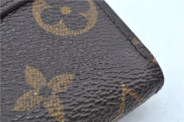 Authentic Louis Vuitton Monogram Portefeuille Elise Wallet Purse M61654 LV J8658