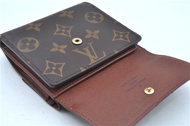 Authentic Louis Vuitton Monogram Portefeuille Elise Wallet Purse M61654 LV J8658