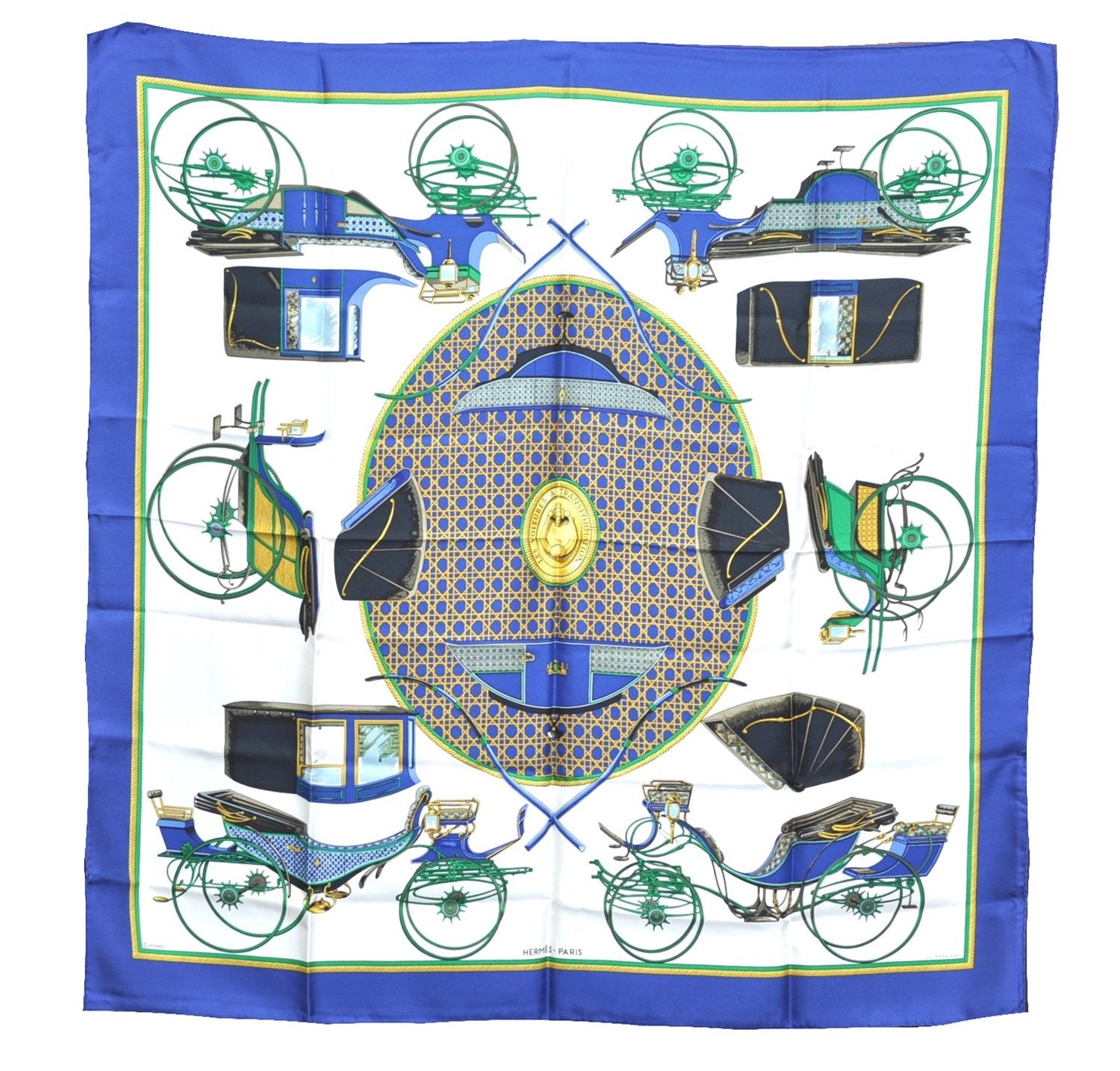 Authentic HERMES Carre 90 Scarf 