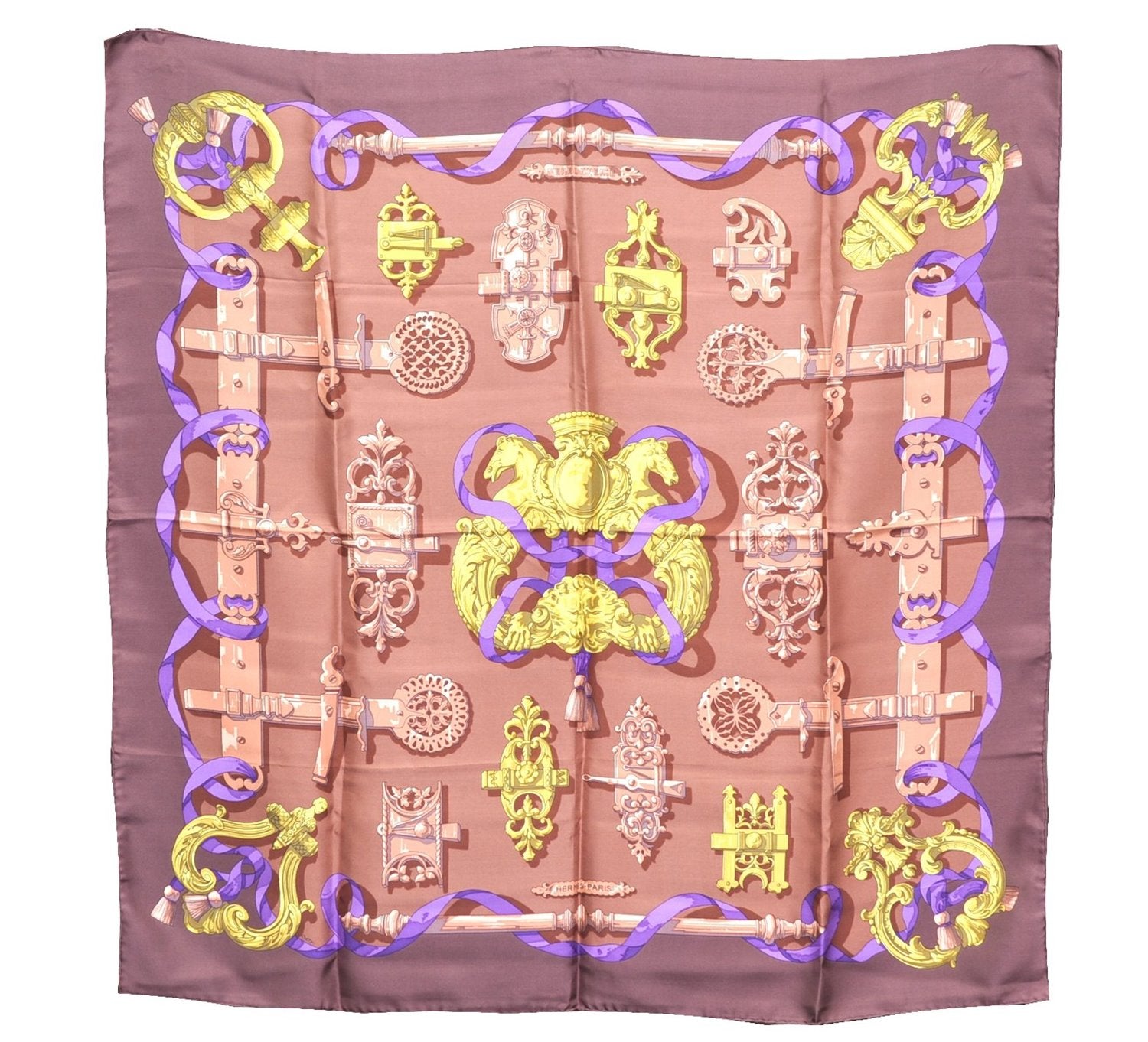 Authentic HERMES Carre 90 Scarf 