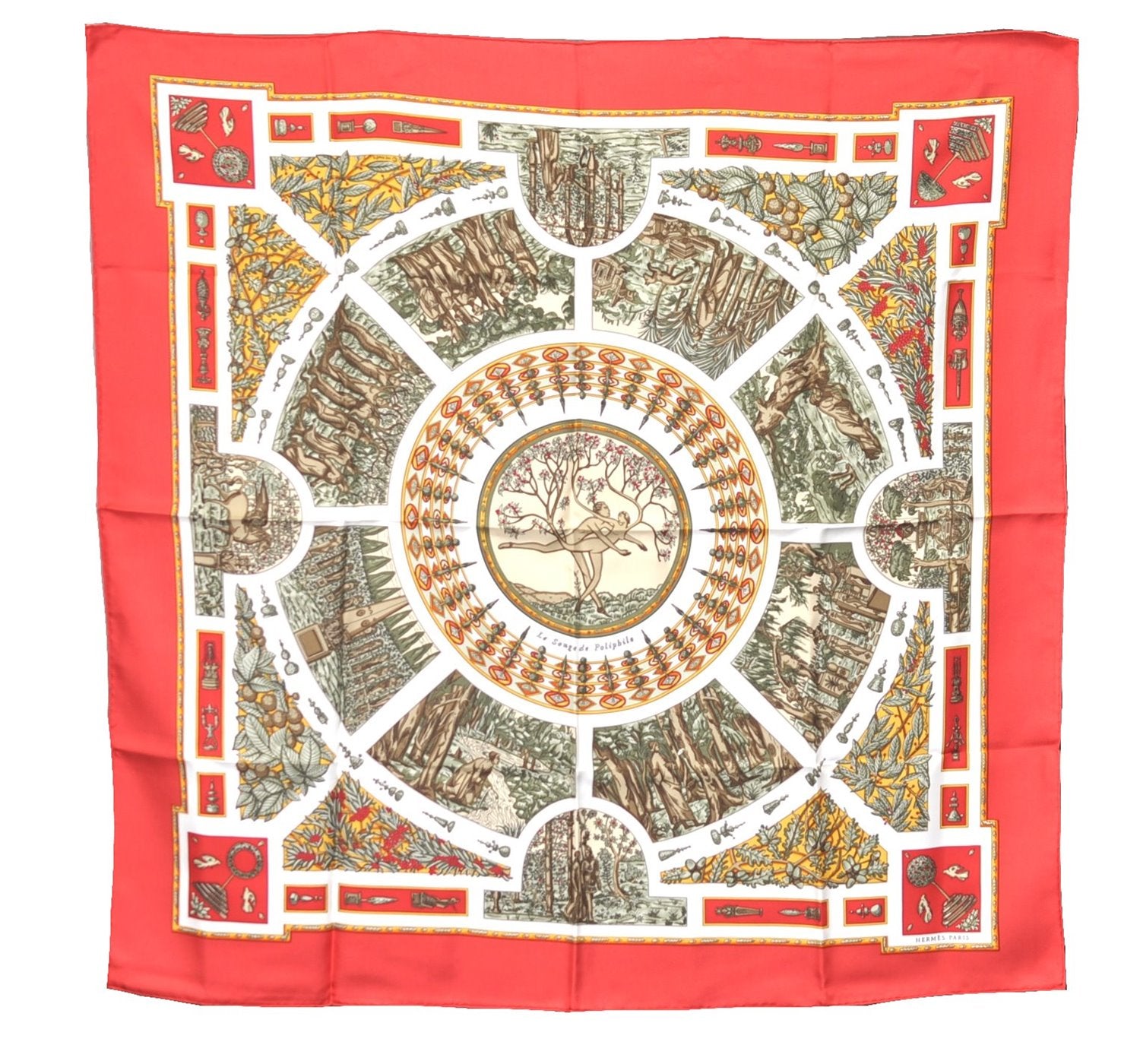 Authentic HERMES Carre 90 Scarf 