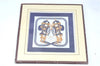 Authentic HERMES Carre 90 Scarf "BRIDES de GALA" Silk Navy Blue Box J8680