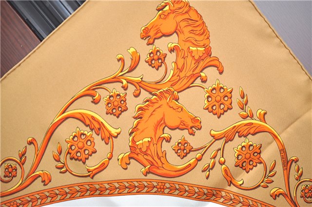 Auth HERMES Carre 90 Scarf 