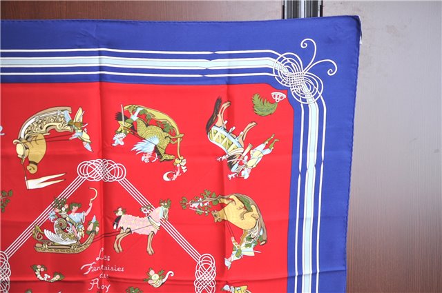 Authentic HERMES Carre 90 Scarf 