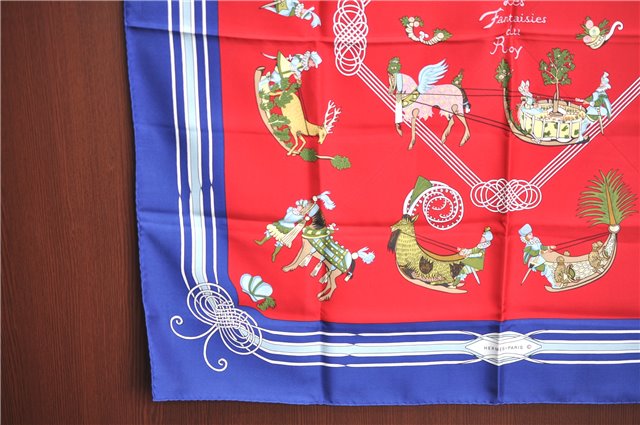 Authentic HERMES Carre 90 Scarf 