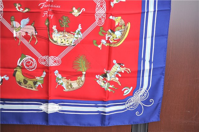 Authentic HERMES Carre 90 Scarf 