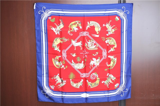 Authentic HERMES Carre 90 Scarf 