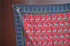 Authentic HERMES Carre 90 Scarf "LES ARTIFICIERS" Silk Gray Red J8740