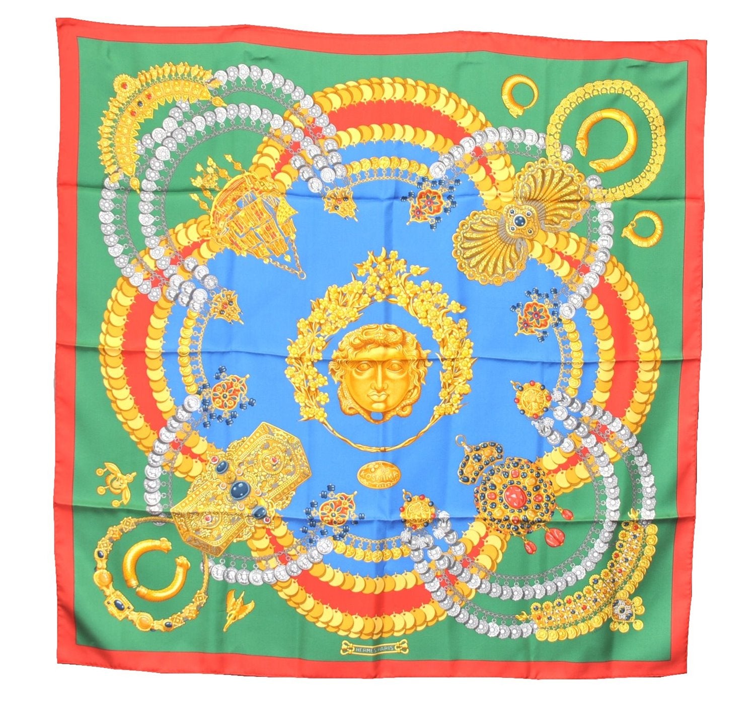 Authentic HERMES Carre 90 Scarf 