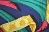 Authentic HERMES Carre 90 Scarf "LE MORS A LA CONETABLE" Silk Navy Blue J8754