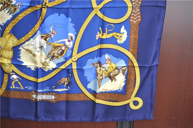 Authentic HERMES Carre 90 Scarf 